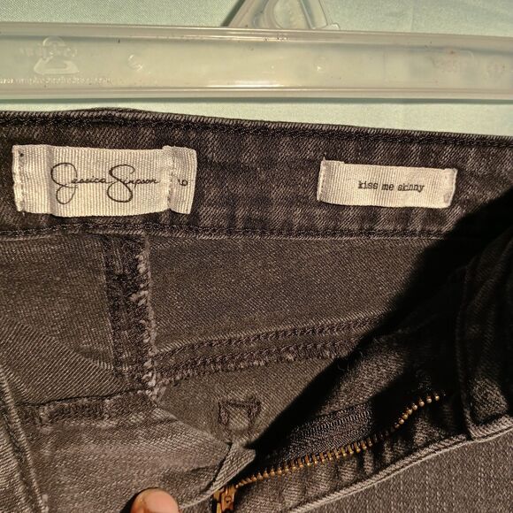 Women’s Skinny Jeans – Black Slim Fit Stretch Denim Pants - Picture 3 of 5